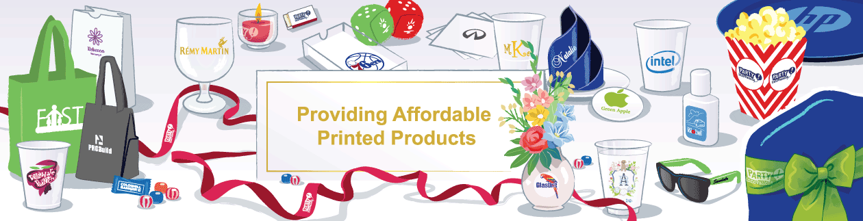 Affordable printed products for your event
