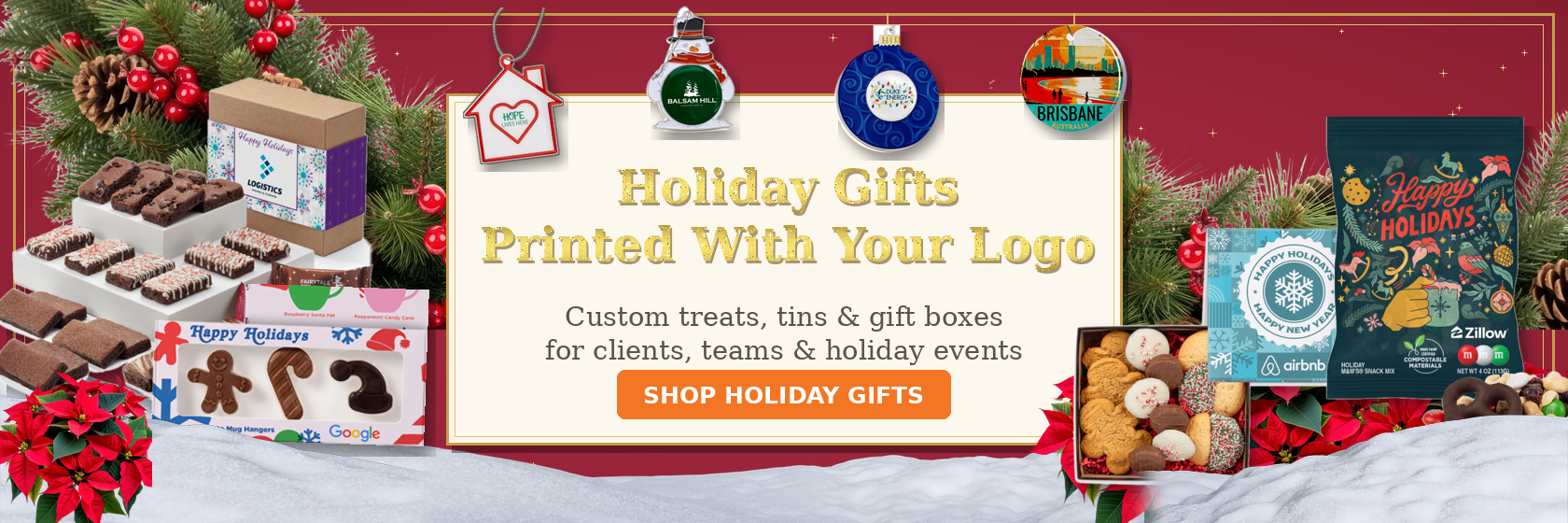 Holiday Gifts — Printed With Your Logo