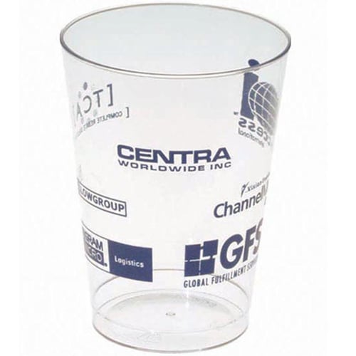 12 oz Custom Clear Hard Plastic Cups