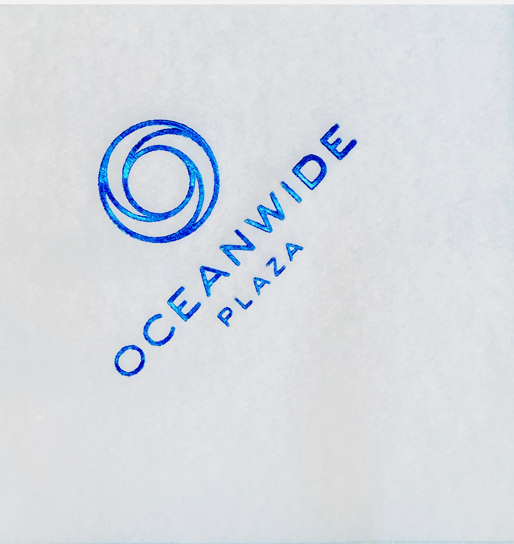 Custom Linen Like Beverage Napkins (Foil Imprint)