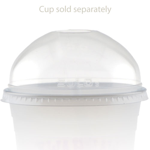 Open Domed Lid for 16 oz Soft Sided (for logo cups) | Party Innovations