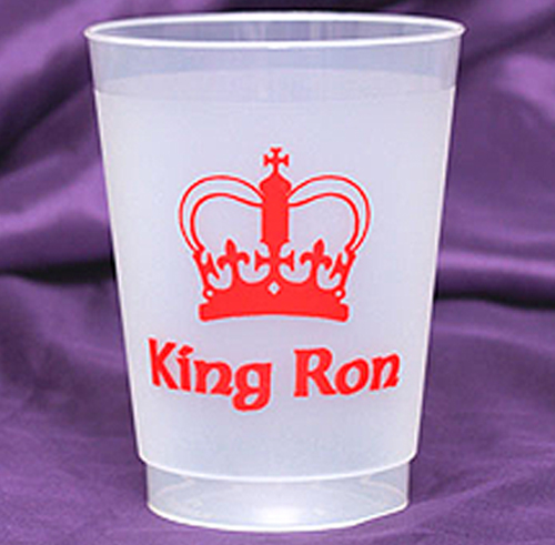 Personalized 10 oz Frost-Flex Cups (Online Preview)